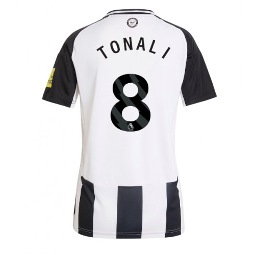 Fotbalové Dres Newcastle United Sandro Tonali #8 Dámské Domácí 2024-25 Krátký Rukáv